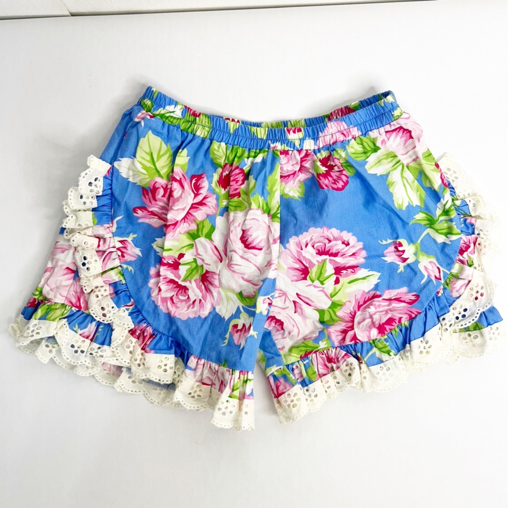Mustard Pie Floral Shorts‎